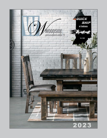 2023 Woodside Woodworks Dining Room Furniture Quick Ship Flyer