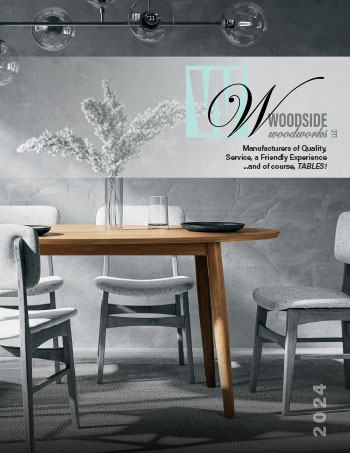 2024 Woodside Woodworks Dining Room Furniture Catalog