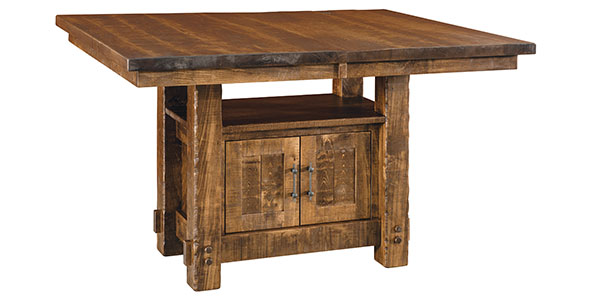 Woodside Woodworks Houston Cabinet Table