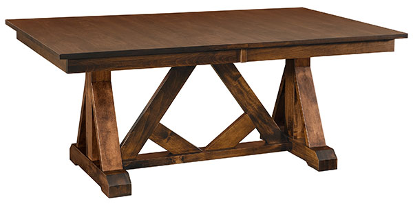 Woodside Woodworks Bailey Trestle Table