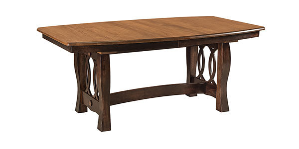Woodside Woodworks Cambria Trestle Table